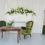 Elegant room with antique furniture