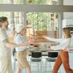 Meeting with parents after long separation