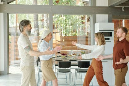 Meeting with parents after long separation